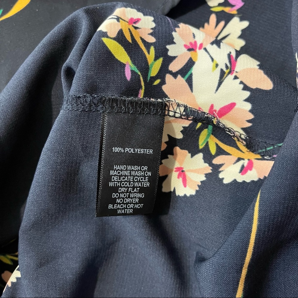 Lulus Black Floral Dress - Picture 9 of 9